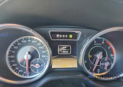 2014 Mercedes-Benz G 63 Amg z USA, uszkodzony, nr VIN WDCYC7DF3EX219268